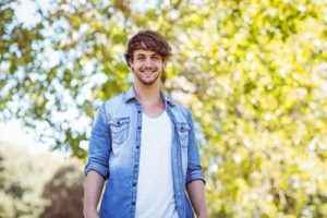 Man in recovery thanks to going through rehab admissions