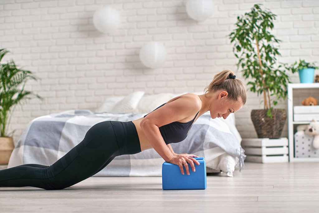 woman learning how to fill your time sober in quarantine